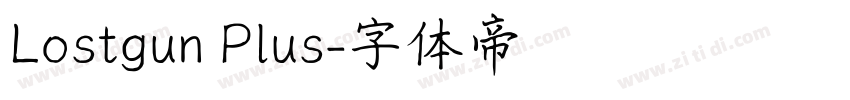 Lostgun Plus字体转换